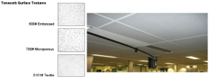 Sonofonic Acoustic Ceiling Panel Textures