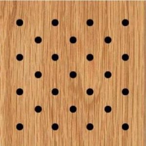 Perforated Acoustic Wood Panels by Murano
